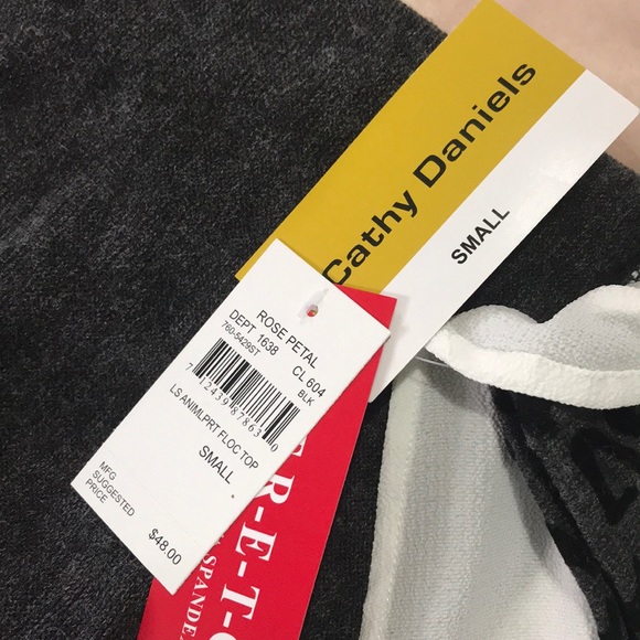 Cathy Daniels Velvet Leopard Print - Picture 8 of 8